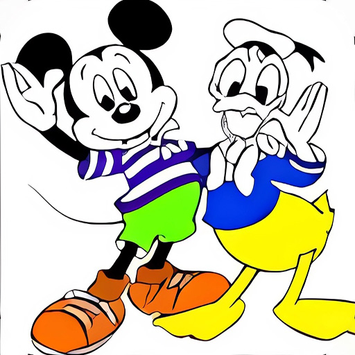 Game Chuột Mickey và vịt Donald