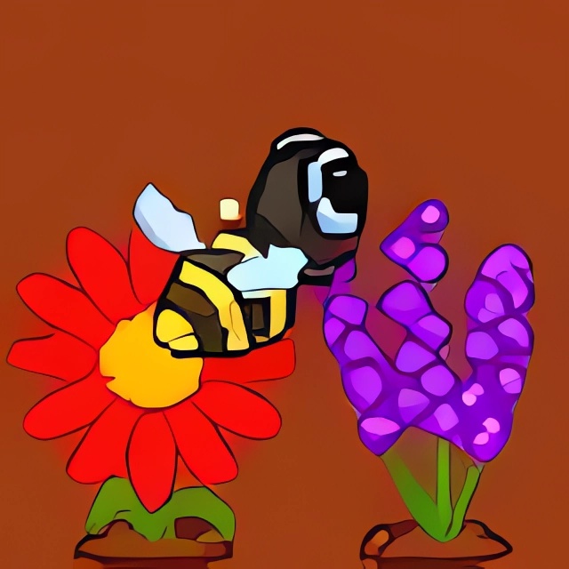 Game Ong trồng hoa