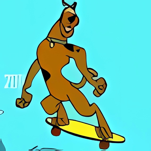 Game Scooby lướt ván