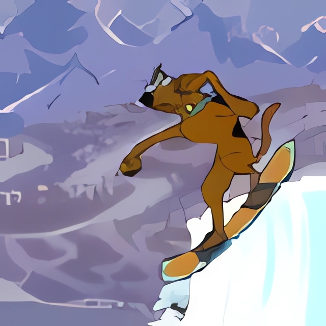 Game Scooby trượt tuyết