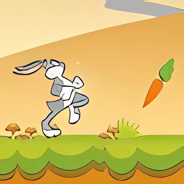 Game Thỏ Bugs tìm cà rốt